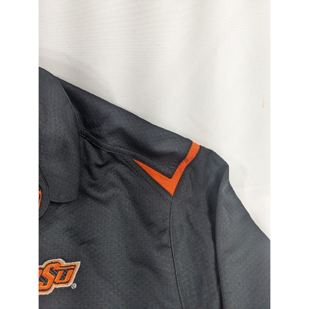 vintage 1990s Oklahoma State Cowboys OSU nike team sports polo shirt XL - Picture 4 of 7